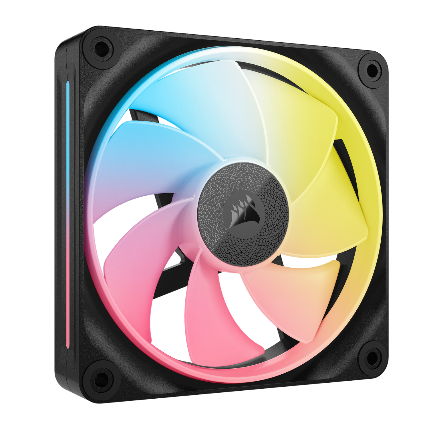Corsair Icue Link Lx120-R Rgb 120mm Pwm Reverse Fan Expansion - Black