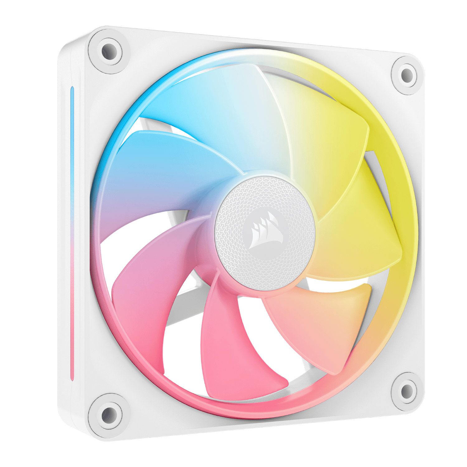 Corsair Icue Link Lx120-R Rgb 120mm Pwm Reverse Fan Expansion – White
