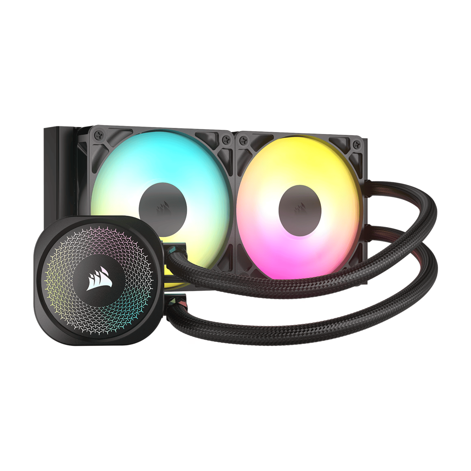 Corsair Nautilus 240 Rs Argb Liquid Cpu Cooler - Black