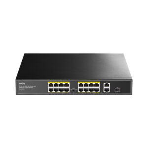 Cudy 16-Port Unmanaged Poe+ Switch - Rack Mount