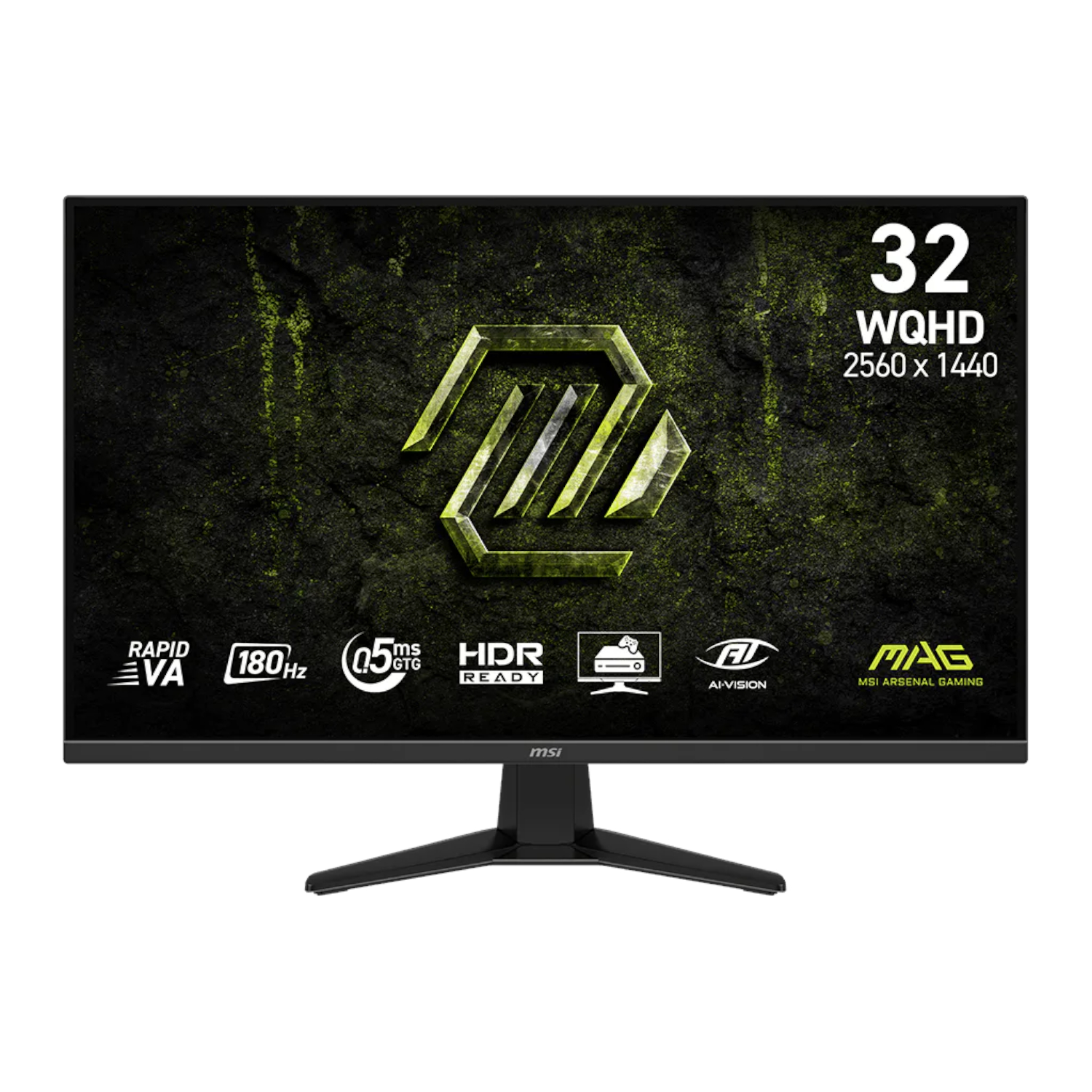 Msi Mag 325qf E18v 32" Wqhd 180hz Va Gaming Monitor