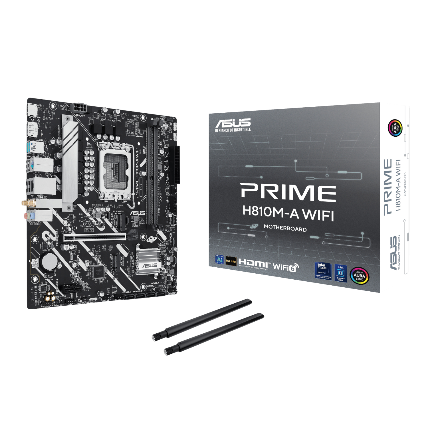 Asus Prime H810m-A Wifi Lga1851 Micro Atx Motherboard