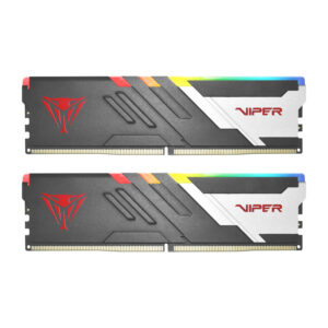 Patriot Viper Venom 64gb Kit (2x32gb) 6000mhz Ddr5 Desktop Gaming Memory Rgb