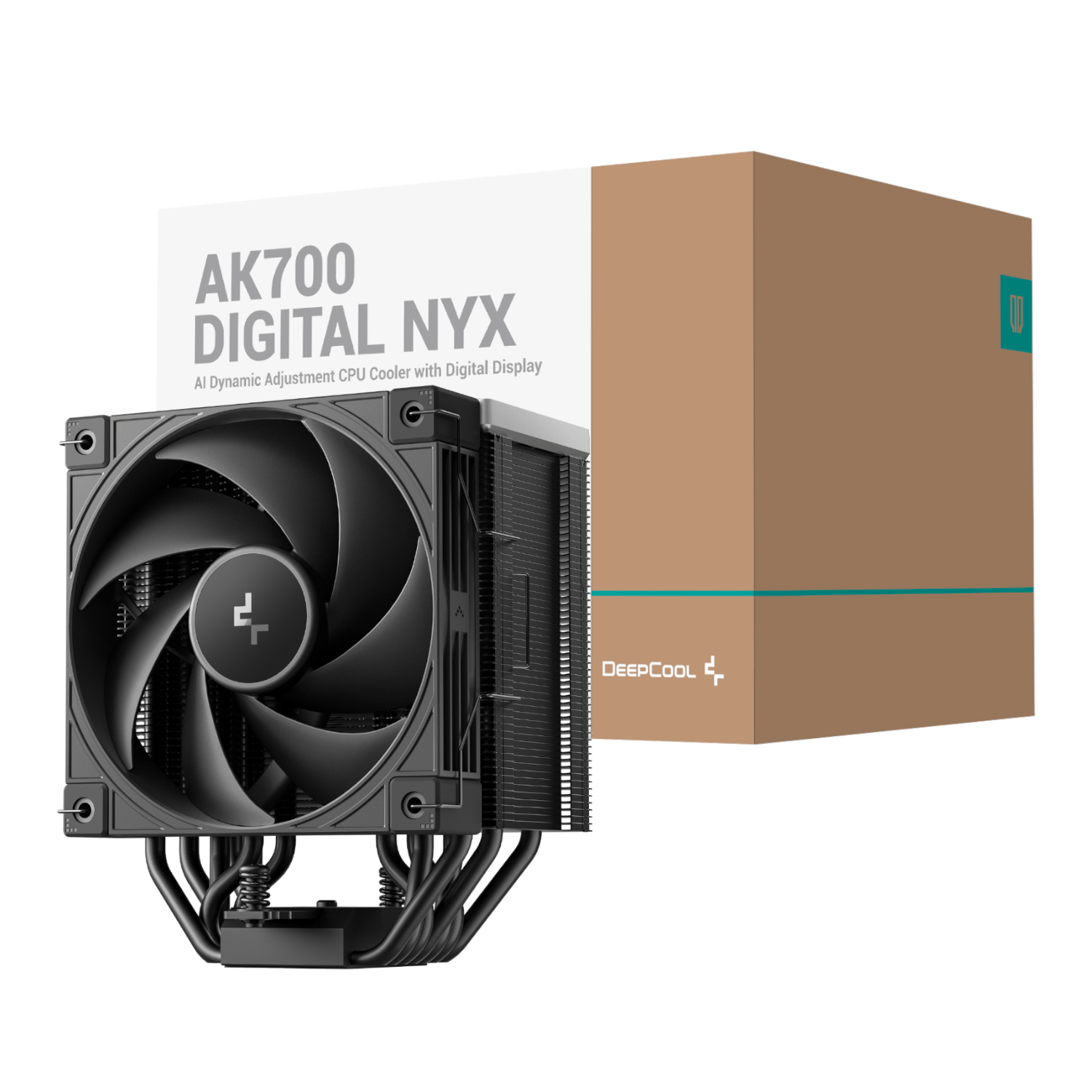 Deepcool Ak700 Digital Nyx 120mm Air Cooler - Black