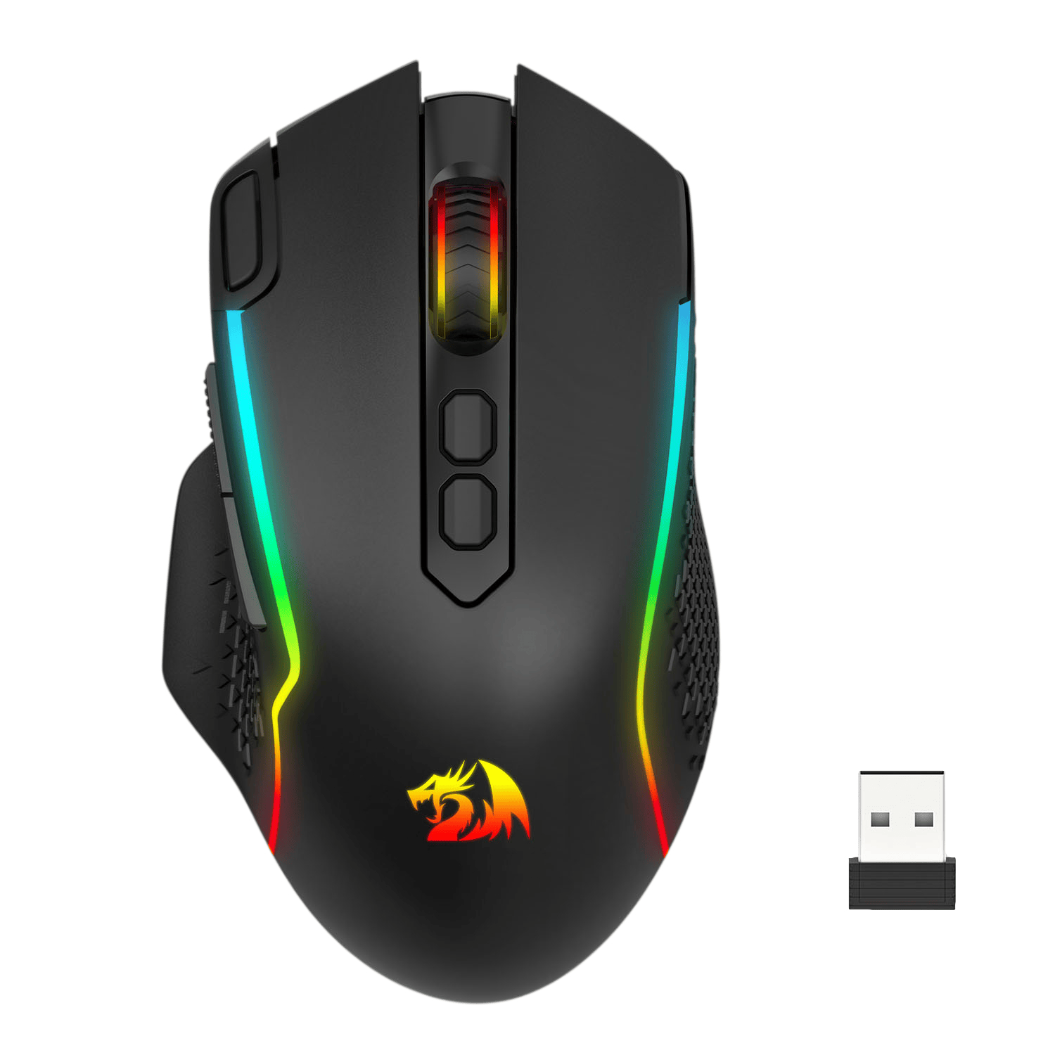 Redragon Taipan Max 12000dpi Wireless Gaming Mouse - Black