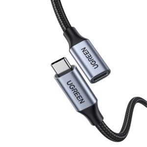 Ugreen Type-C 3.1 Gen2 Extension Cable – 10gbps, Pd 100w (1m)