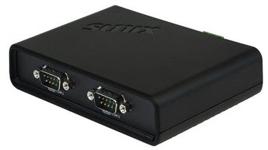 Sunix Cdsx02d00 Deviceport Serial Device Server - 2x Serial/Rs-232 Over Ethernet ( 1x Rj45 ) , Support Real Com/ Tcp Client/ Tcp Server/ Udp/ Pair Connection Mode , Auto-Detect & Port-Mapping , 921.6 Kbps , Sunix Dpl2000q Chipset , 121x81.9x27mm , 15k
