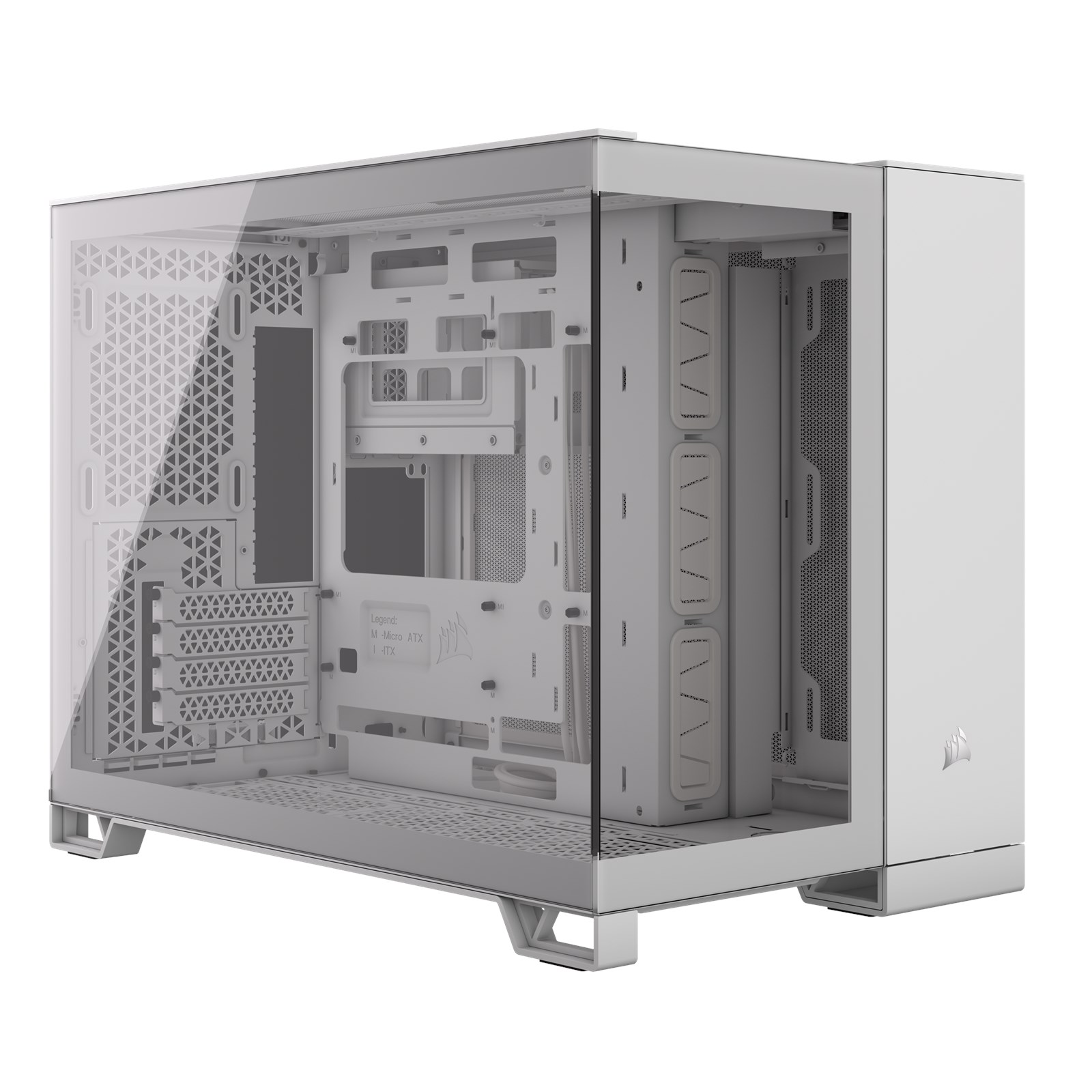 Corsair 2500x Rgb White Micro-Atx Case