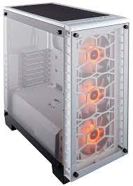 Corsair Crystal Series 460x Rgb With 3-Button Rgb Led Controller