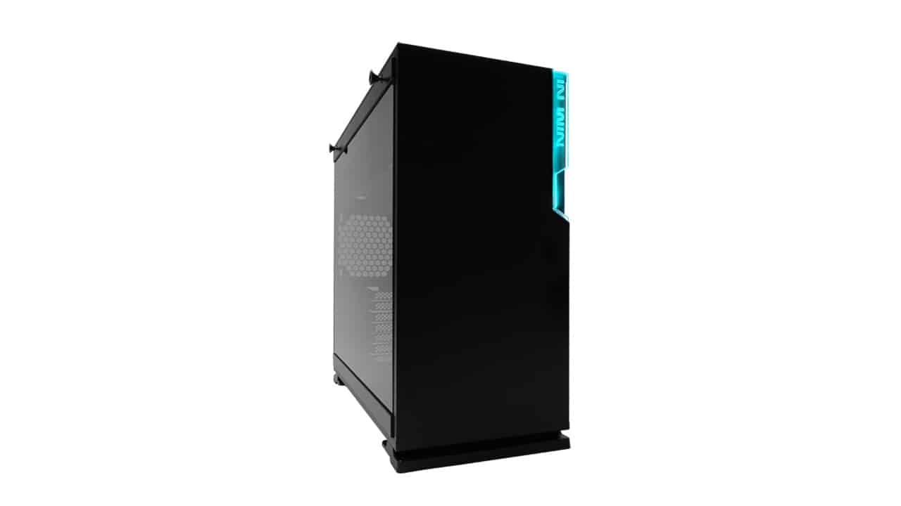 In Win 101c Black Rgb Mid Tower Chassis with Tempered Glass Side Panel (no psu)