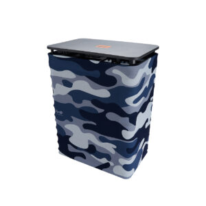 In-Win Alice Camouflage Mid Tower Chassis - Vertical Case With Top Access I/O Port With Dust Cover Polyester With 3.7kg Light Weight Customizable Cover No Psu