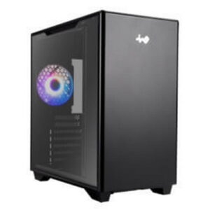 Inwin A5 Black Atx Mid Tower Desktop Chassis with Tempered Glass Side Panel (no psu)