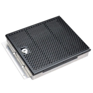 Lian-Li Bz-503 Black - 3x 5.25″ Bezel With Meshed Panel + Filter + Key-Lock