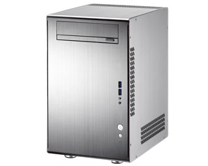 Lian-Li Pc-Q11 Mini-Itx Chassis Silver No Psu ( Use Optional Standard Psu
