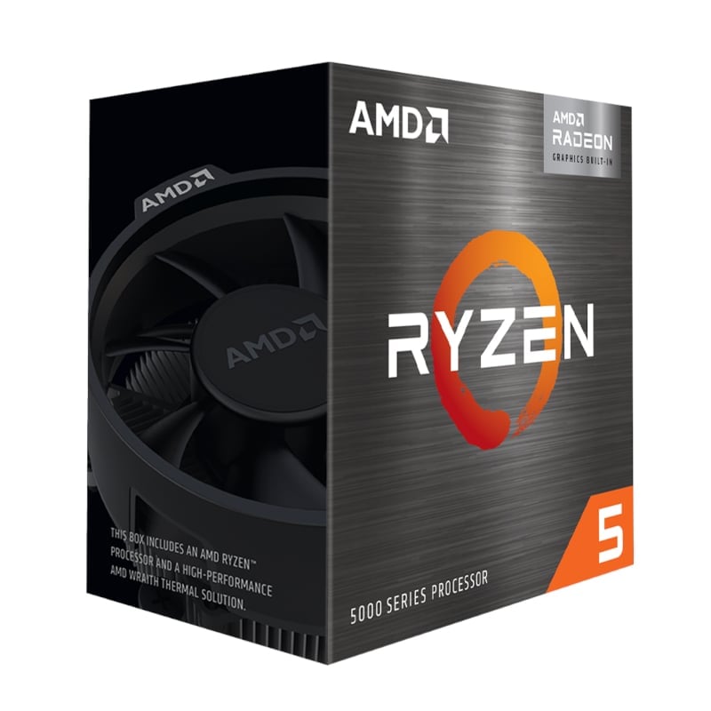 Amd Am4 Ryzen5 5600gt 6 cores 12 threads 3.6 ghz with up to 4.6 ghz boost with Amd Wraith cooler