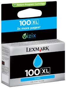 Lexmark #100xl 14n1069 Cyan