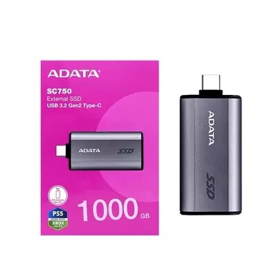 Adata 1tb Sc750 Type-C U3 Gen2