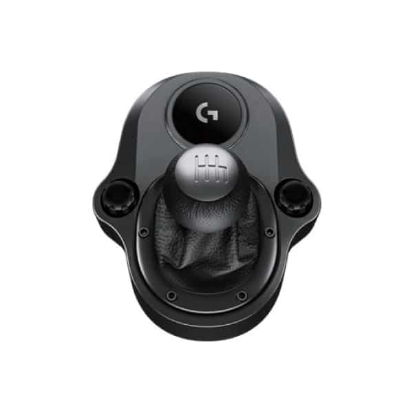 Logitech 941-000130 G920 Racing Wheel Driving Force Shifter For G920 / G29 - Six-Speed H-Pattern Shifter With Push-Down Reverse