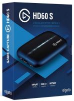 Corsair / Elgato 1gc109901004 Hd60 S - External Game Capture For Instant Streaming Or Recording Capture Upto 1080p @ 60fps Upto 40mbps Capture Bitrate Ps4/Xbox One/Nintendo Switch Hdmi Input + Hdmi Out Powered By Usb Type-C