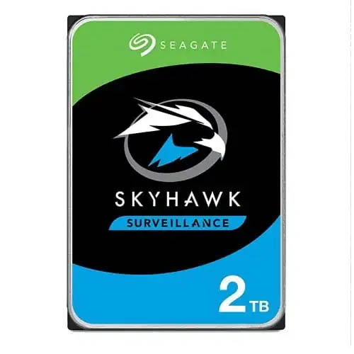Seagate St2000vx015 / St2000vx017 2000gb/2tb Surveillance Hdd ( Skyhawk ) Sata6g 256mb Cache 5900rpm Sustained Data Rate - 180mb/Sec Designed For 24x7 Digital Video Surveillance Or Business-Critical Applications - 3 Years Warrenty
