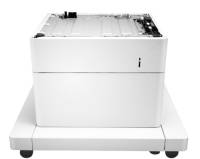 Hp P1b10a 550s Input Tray + Cabinet + Stand With Wheels For Laserjet M652 M653 Series