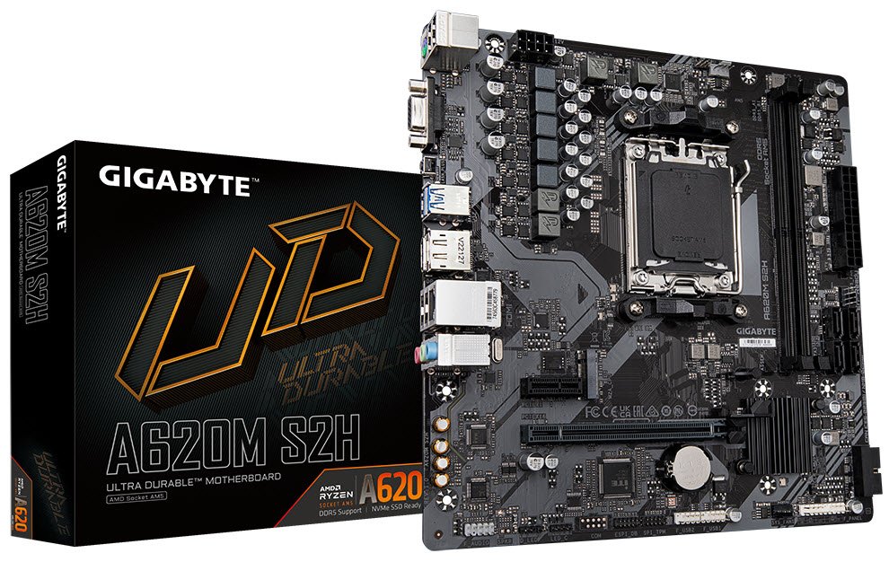 Gigabyte A620m S2h Matx Am4 Motherboard