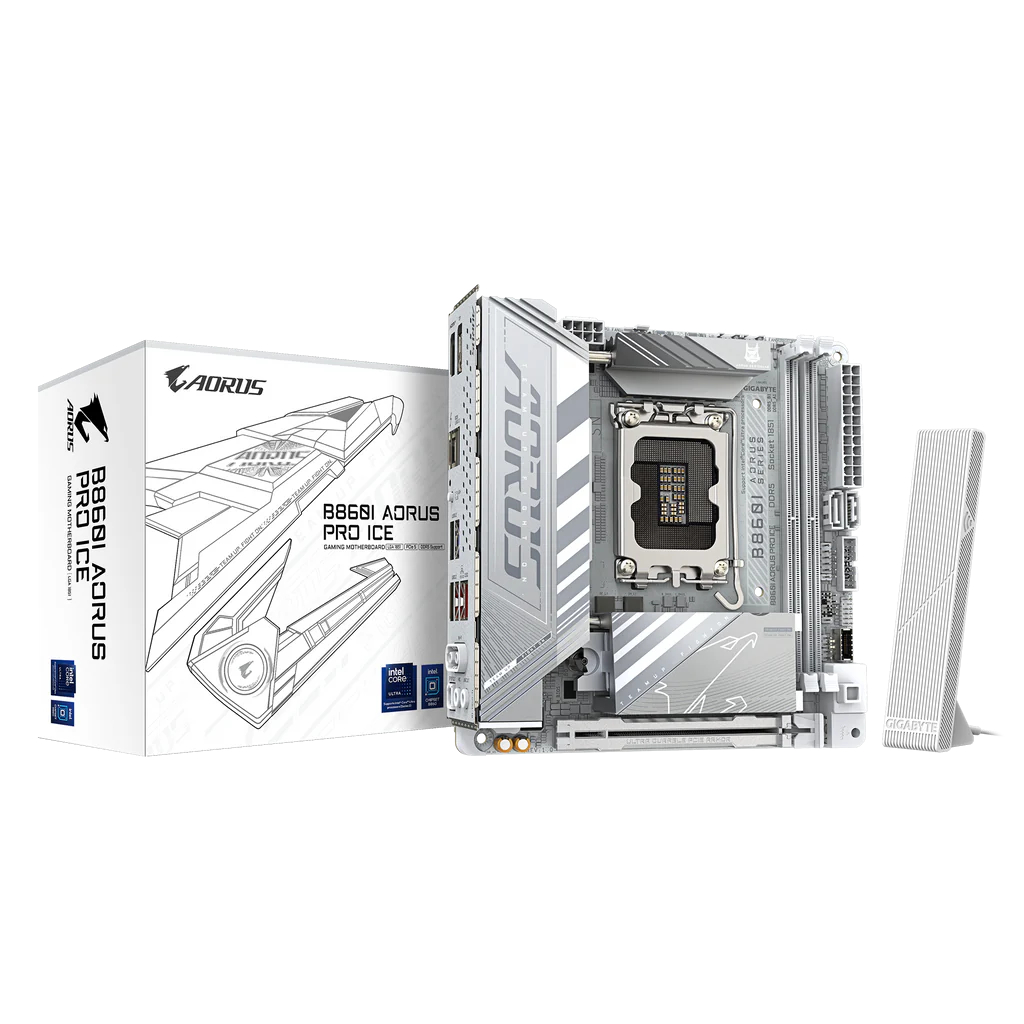 Gigabyte B860i Aorus pro ice+wifi Itx Lga 1851 ddr5 motherboard