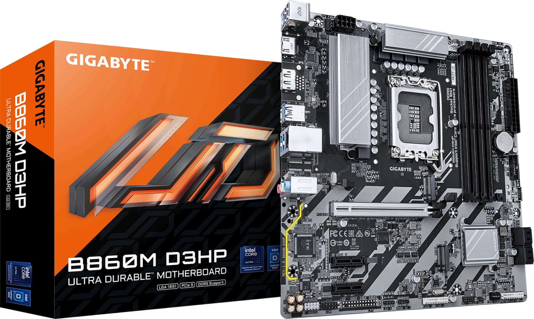 Gigabyte Lga1851 / Arrow lake B860m D3hp ddr5 motherboard