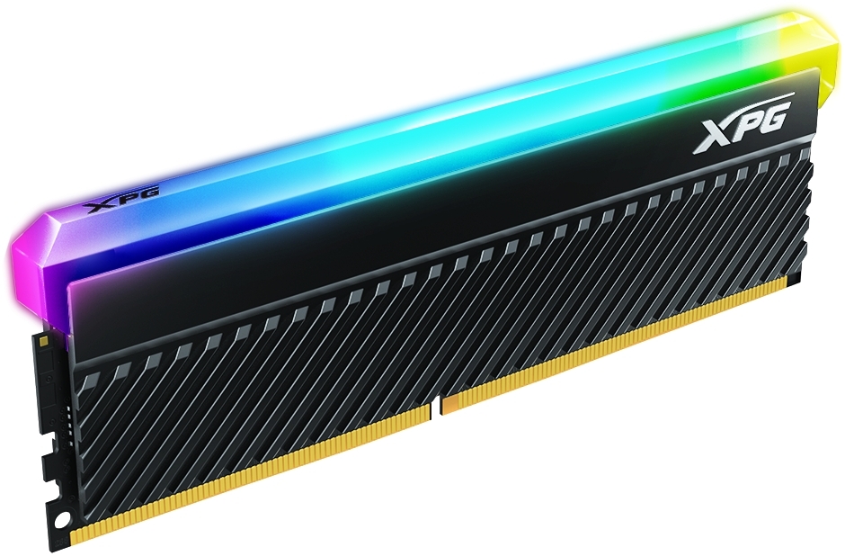 Adata Ax4u360016g18i-Cbkd45g Rgb D45g Tall Heatsink ( 133.4x45.3x8.2mm ) With 2oz Copper 10-Layer Pcb 16gb - Support Amd + Intel Xmp ( Extreme Memory Profiles ) Ddr4-3600 ( Pc4-28800) Cl18 1.35v - 288pin - Lifetime Warranty