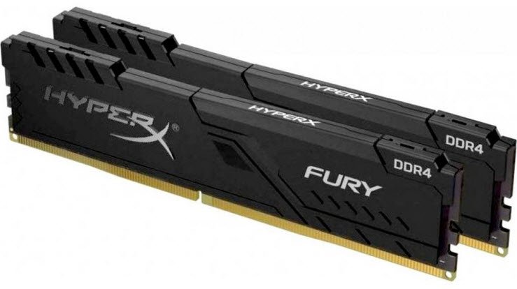 Kingston Hyper-X Rgb Fury Hx436c18fb3ak2/64 / Rgb Fury Beast Kf436c18bbak2/64 Ddr4-3600 ( Pc4-28800) With Asymmetrical Heatsink Cl18 32gb X 2 Kit - Support Intel Xmp ( Extreme Memory Profiles ) 1.35v - 288pin - Lifetime Warranty