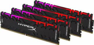 Kingston Hyper-X Predator Rgb Hx430c15pb3ak4/32 / Fury Renegade Rgb Kf430c15rbak4/32 - Ddr4-3000 ( Pc4-24000) With Tall Heatsink Cl15 8gb X 4 Kit - Support Intel Xmp ( Extreme Memory Profiles ) 1.35 - 288pin - Lifetime Warranty