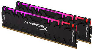 Kingston Hyper-X Predator Rgb Hx432c16pb3ak2/16 / Fury Renegade Rgb Kf432c16rbak2/16 - Ddr4-3200 ( Pc4-25600) With Tall Heatsink Cl16 8gb X 2 Kit - Support Intel Xmp ( Extreme Memory Profiles ) 1.35 - 288pin - Lifetime Warranty