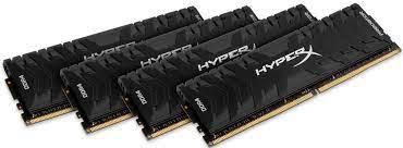 Kingston Hx433c16pb3k4/32 Ddr4-3300 ( Pc4-26666) Hyper-X Predator With Tall Heatsink Cl16 8gb X 4 Kit - Support Intel Xmp ( Extreme Memory Profiles ) 1.35v - 288pin - Lifetime Warranty