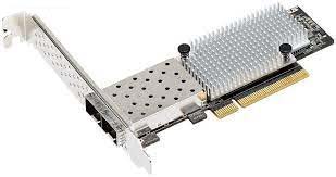 Asus Pei-10g/82599-2s Pci-Express 2.0 (8x) Dual-Port 10gigabit Lan Server Adapter - Sfp+ Optical Lc Or Direct Attach Copper Intel 82599gb Chipset - Support Aft Sftvmlb Dcb I/Oat Vmdq Virtualization Dca Sr-Iov Alb 5gt/Sec - Includes Extra Low-Profile