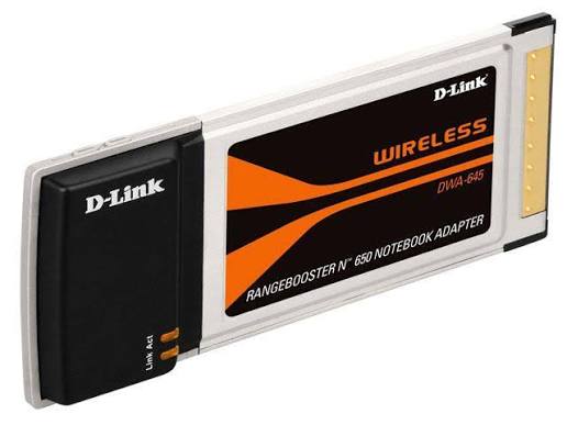 D-Link Dwa-645 Rangebooster N 2.4ghz ( 802.11b/G/Draft N ) 300mbps Wireless Pcmcia - 2 Onboard Inverted-F Antenna