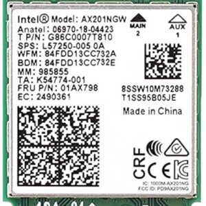 Intel Wifi6 AX201 m.2 key-e