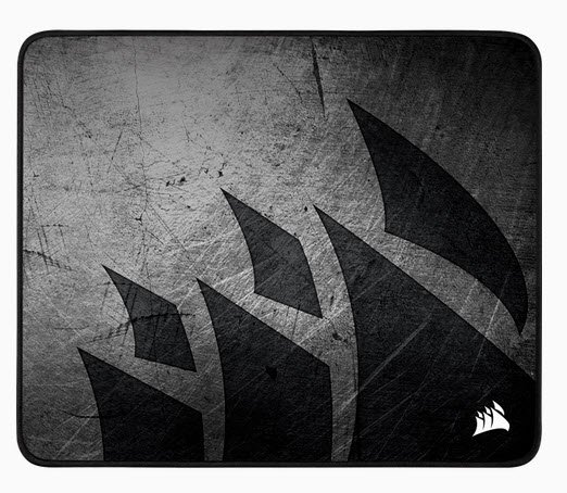 Corsair Ch-9413631-Ww Mm300 Pro Medium - Anti-Fray Cloth Gaming Mouse Pad - Spill-Proof + Stain-Resistant Coating Surface Reinforced Stitched Edges Guard Against Surface Peeling Anti-Skid Rubber Base 3mm Micro-Woven Fabric 360x300x3mm - Retail Pack