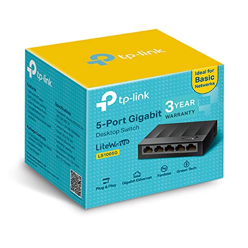 Tp-Link Ls1005g Gigabit Blk