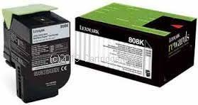 Lexmark 80c80c0 808 Cyan - Return Program Toner 1000 Pages - For Lexmark Cx310 Cx410 Cx510