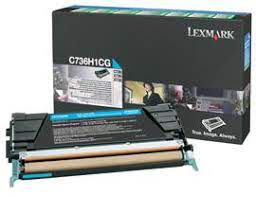 Lexmark C736h1cg - Return Program Toner Cartridge Cyan 10000pages - For Lexmark C736 X736 X738