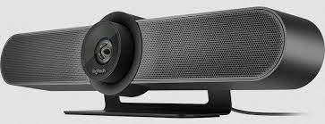 Logitech 960-001102 Meetup Conference Cam With 4k Uhd Sensor Super Wide 120 Field Of View With Motorized Pan (25) + Tilt (15) Custom Tuned Speaker With Rare-Earth Magnet + Suspended Speaker Enclosure + Echo Cancellation + Voice Activity Detection
